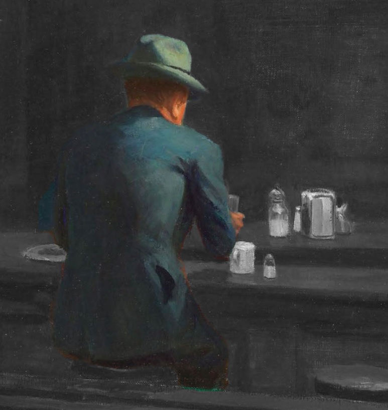 Hopper_Particolare-Protagonista-spalle-Hopper-Nighthawks